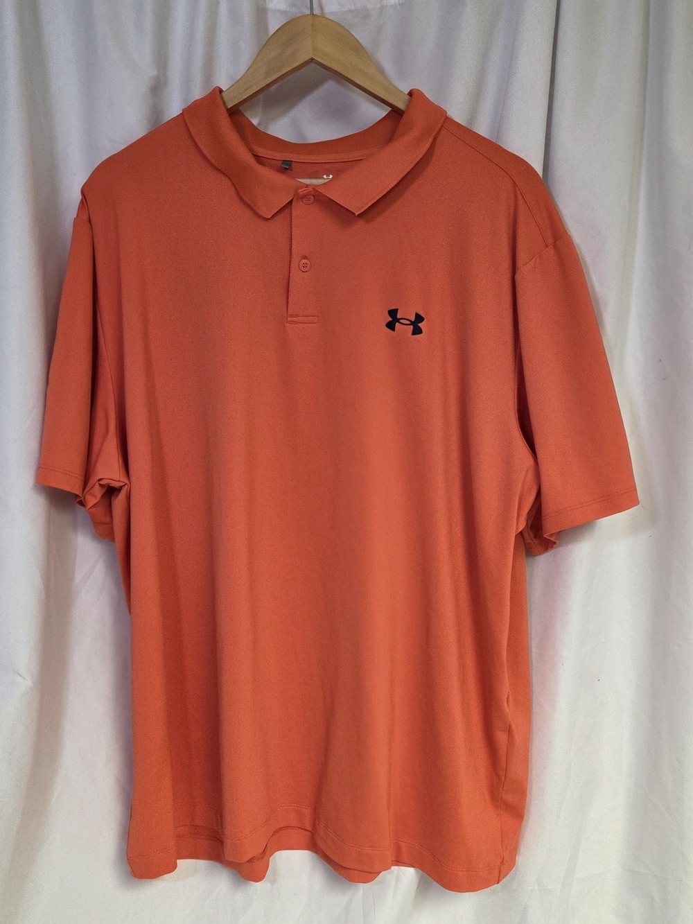 Under Armour Men’s Orange Performance Polo Size 2XL